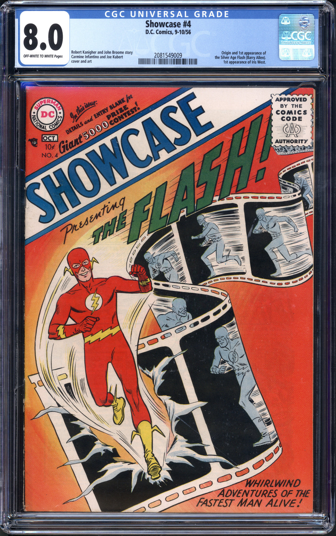 Showcase (1956 DC) # 4 CGC
