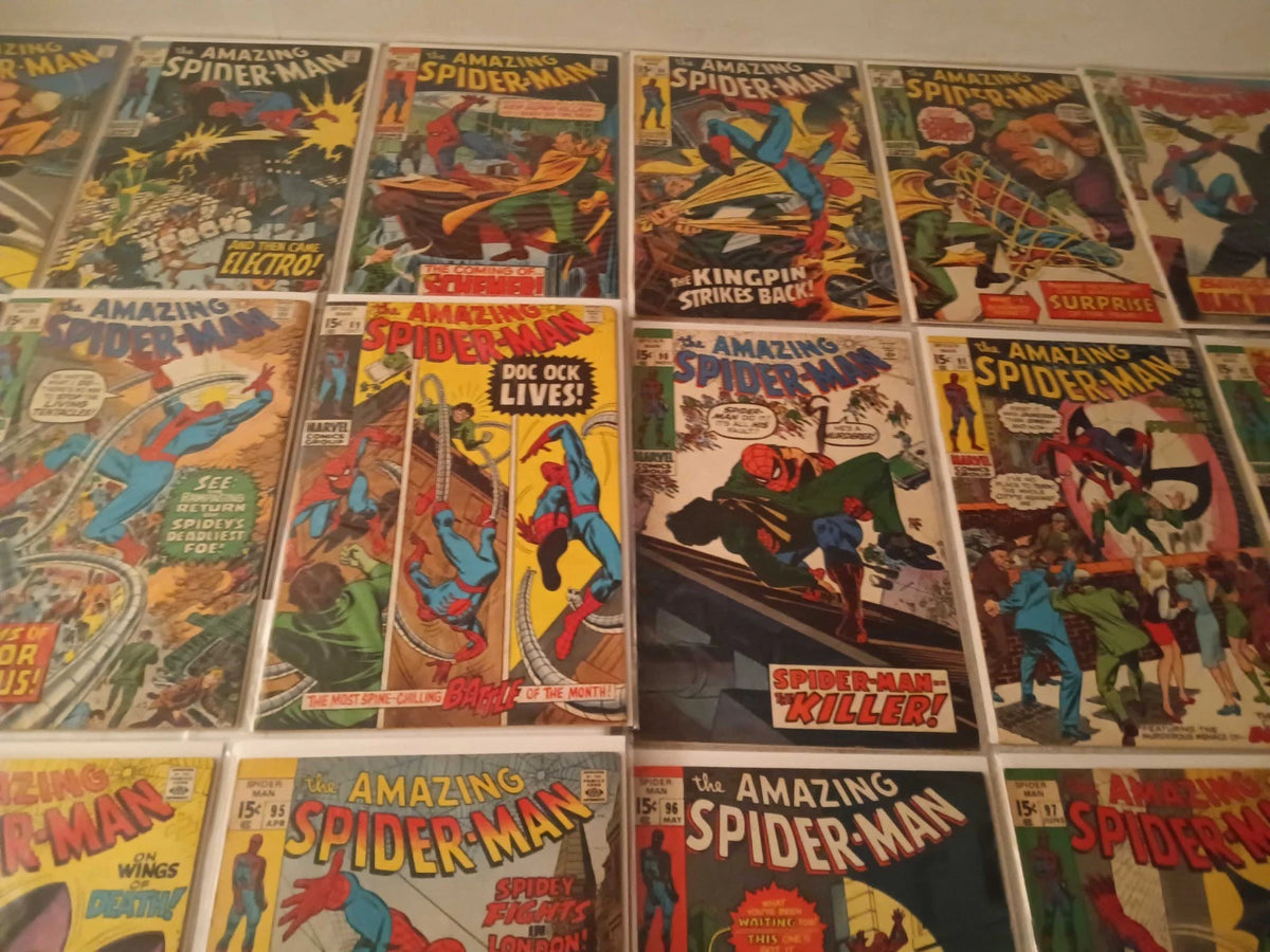 Amazing Spider-Man #17-100 Full Run Marvel 1963 KEY 24 31 33 40 41 46