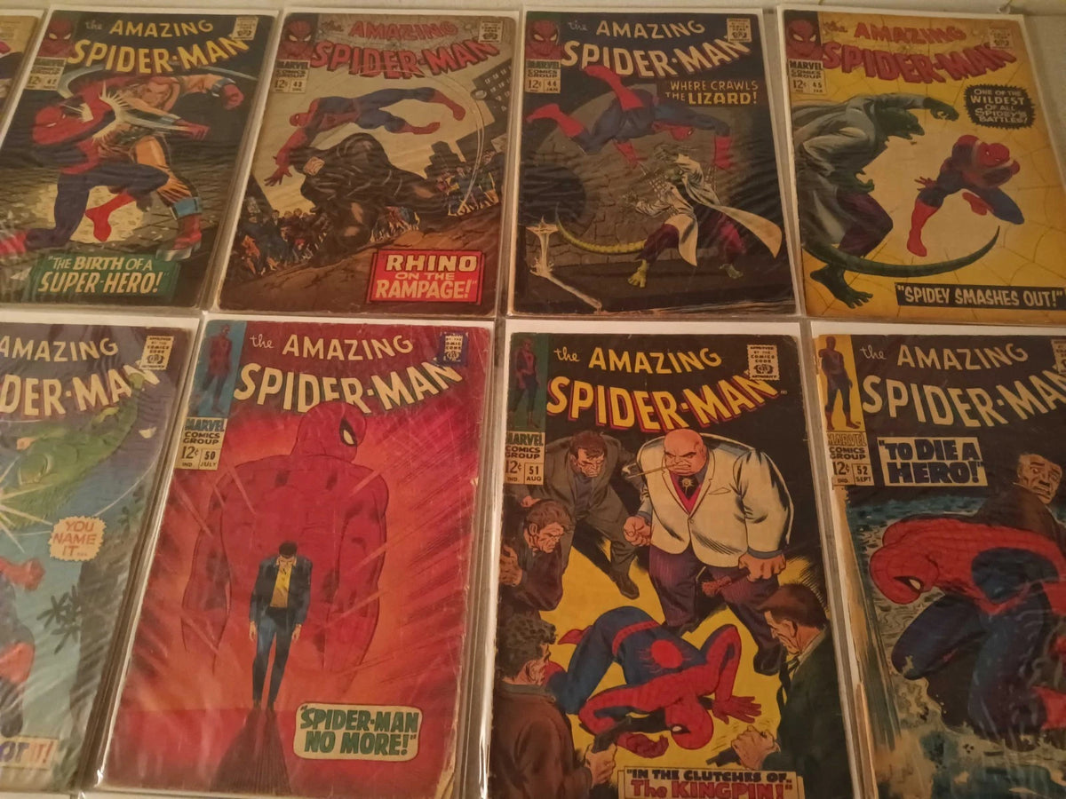 Amazing Spider-Man #17-100 Full Run Marvel 1963 KEY 24 31 33 40 41 46