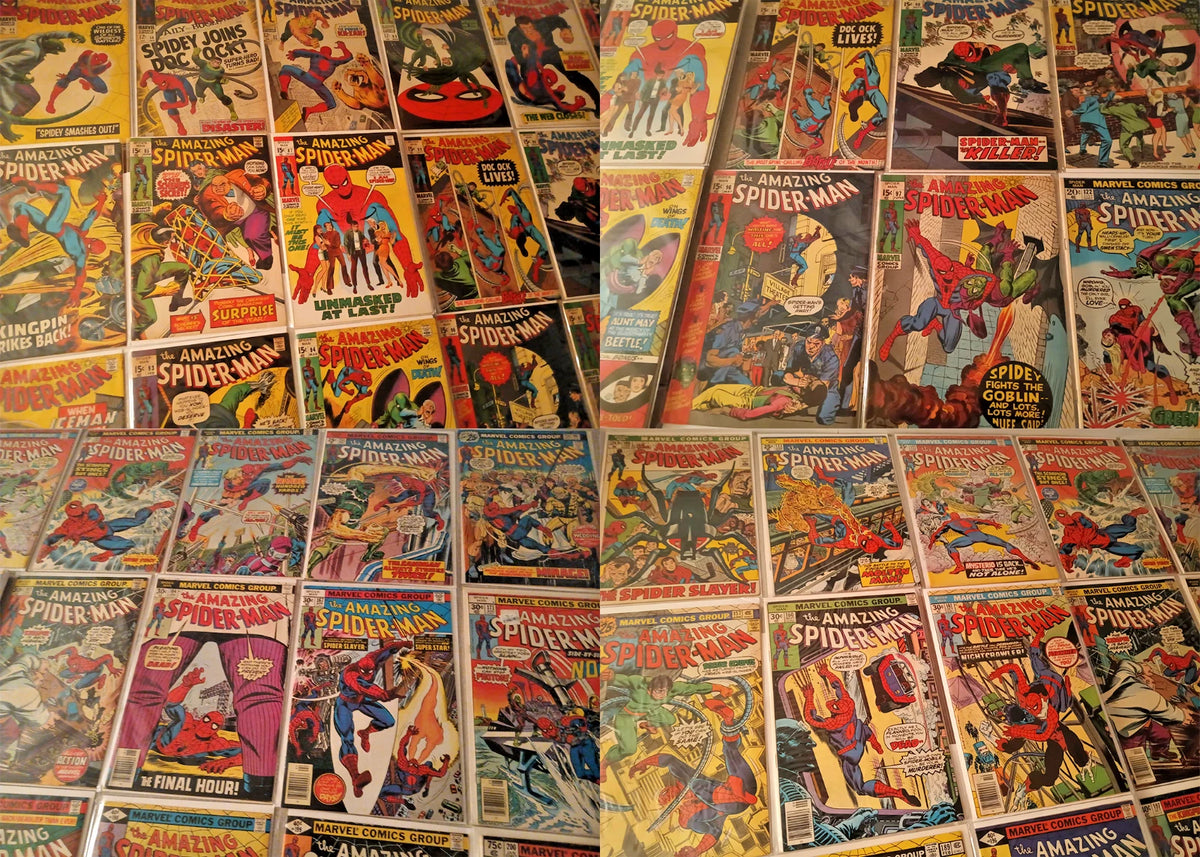 Amazing Spider-Man #39-200 INSANE COLLECTION LOT 45 57 90 97 122 HIGH GRADE