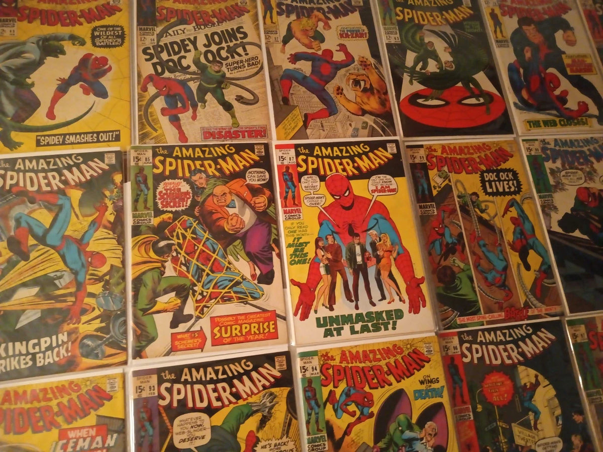 Amazing Spider-Man #39-200 INSANE COLLECTION LOT 45 57 90 97 122 HIGH GRADE