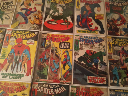 Amazing Spider-Man #39-200 INSANE COLLECTION LOT 45 57 90 97 122 HIGH GRADE