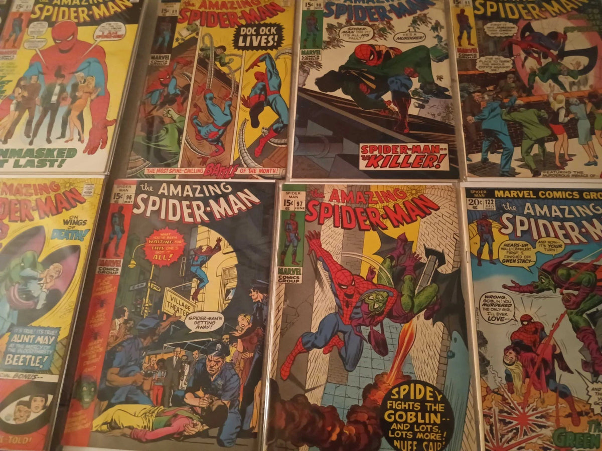 Amazing Spider-Man #39-200 INSANE COLLECTION LOT 45 57 90 97 122 HIGH GRADE