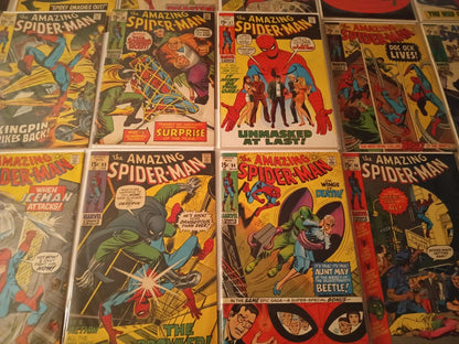 Amazing Spider-Man #39-200 INSANE COLLECTION LOT 45 57 90 97 122 HIGH GRADE