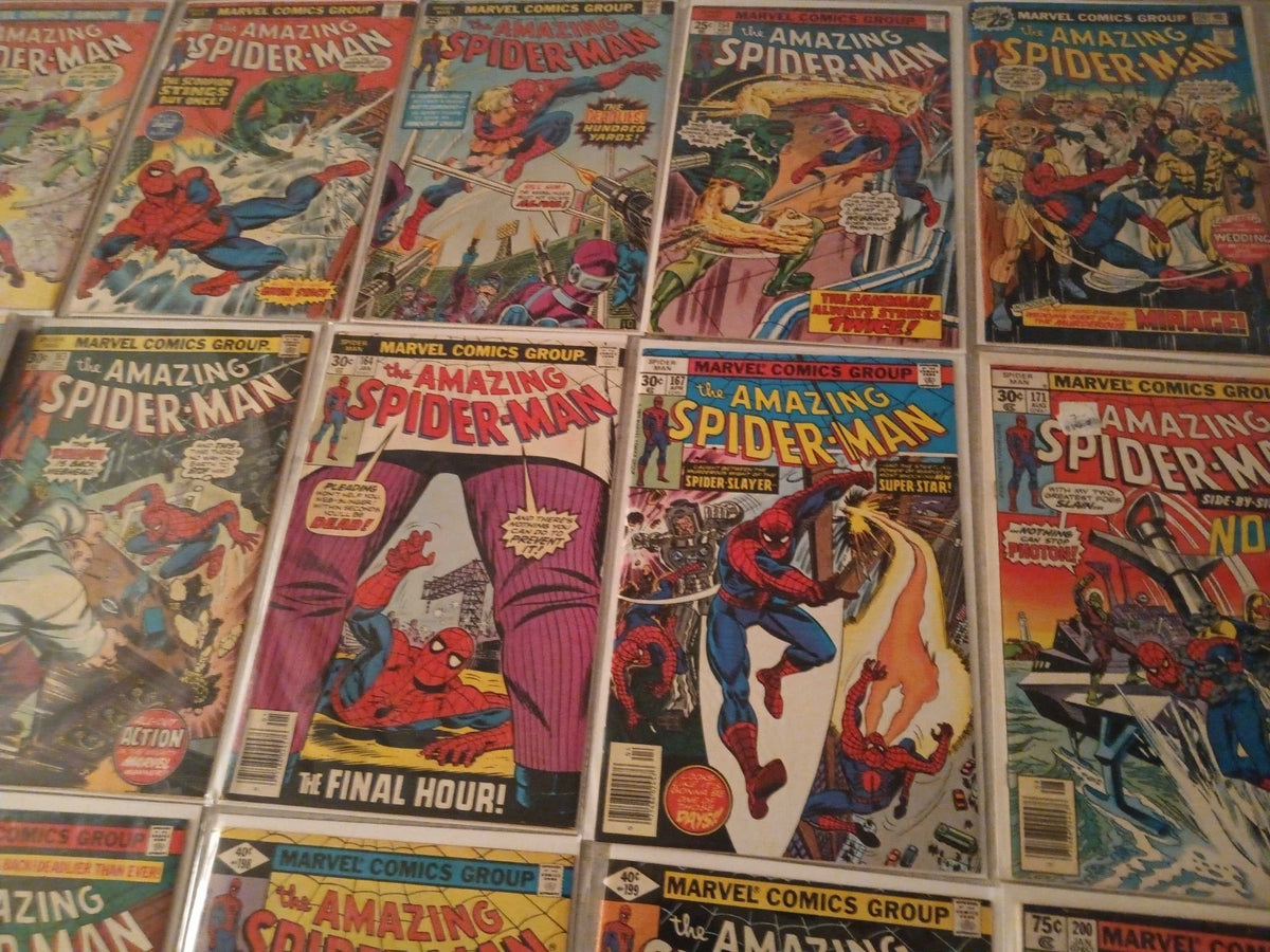 Amazing Spider-Man #39-200 INSANE COLLECTION LOT 45 57 90 97 122 HIGH GRADE