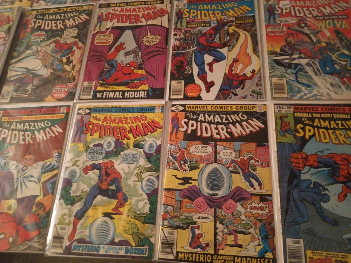 Amazing Spider-Man #39-200 INSANE COLLECTION LOT 45 57 90 97 122 HIGH GRADE