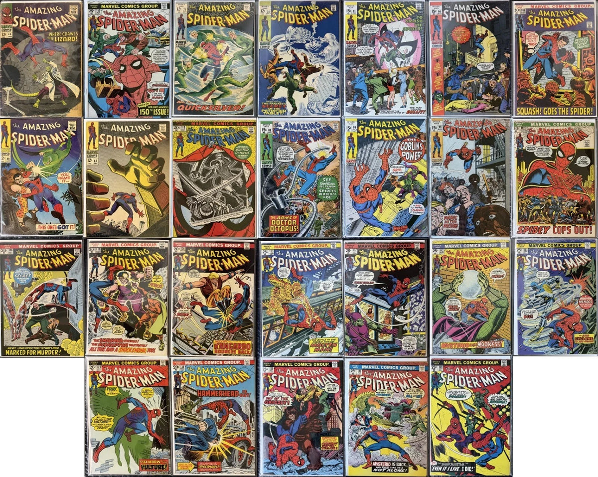 Amazing Spider-Man #44-150 Incredible Collection HIGH GRADE Marvel 98 137 149