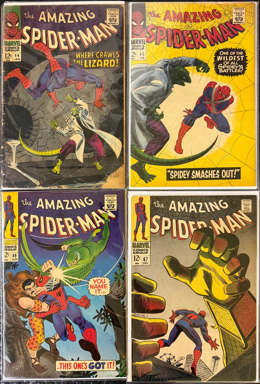 Amazing Spider-Man #44-150 Incredible Collection HIGH GRADE Marvel 98 137 149