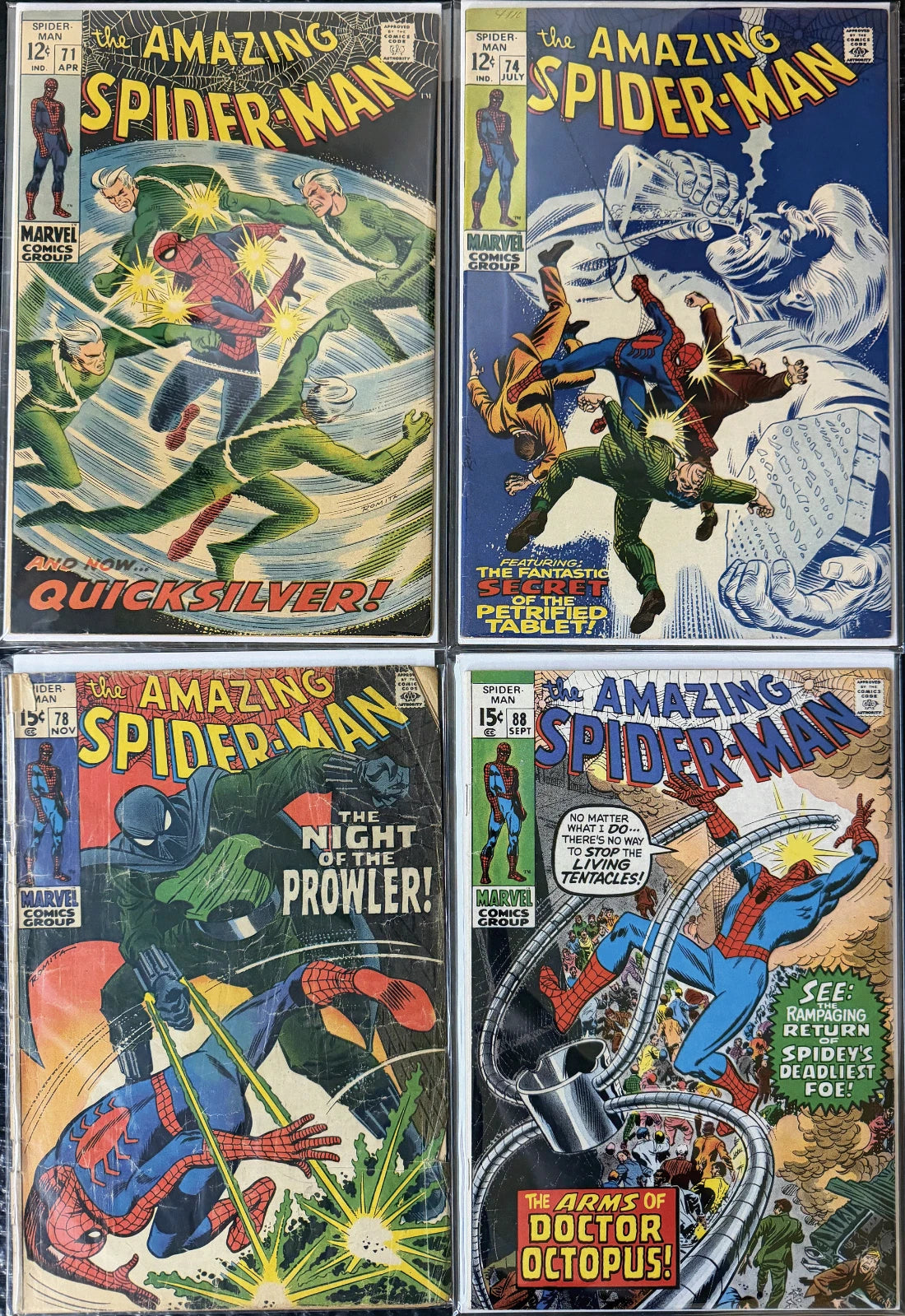 Amazing Spider-Man #44-150 Incredible Collection HIGH GRADE Marvel 98 137 149