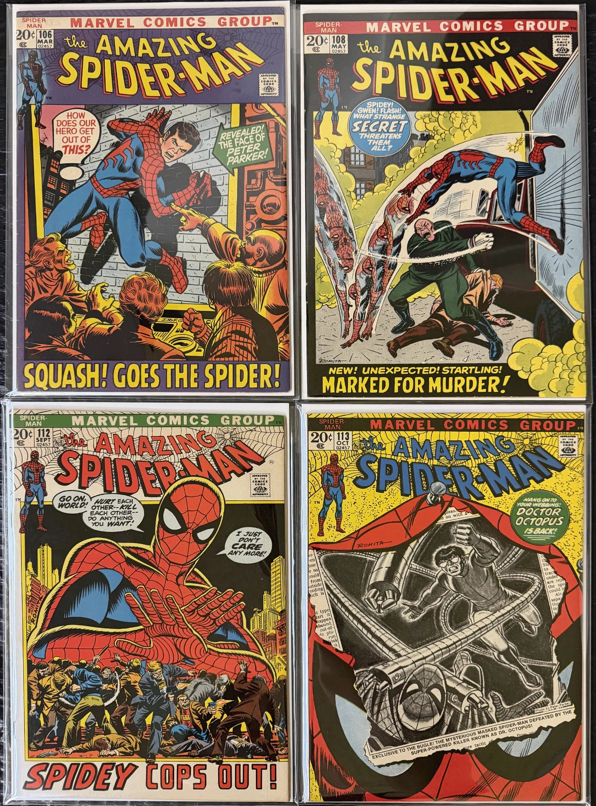 Amazing Spider-Man #44-150 Incredible Collection HIGH GRADE Marvel 98 137 149