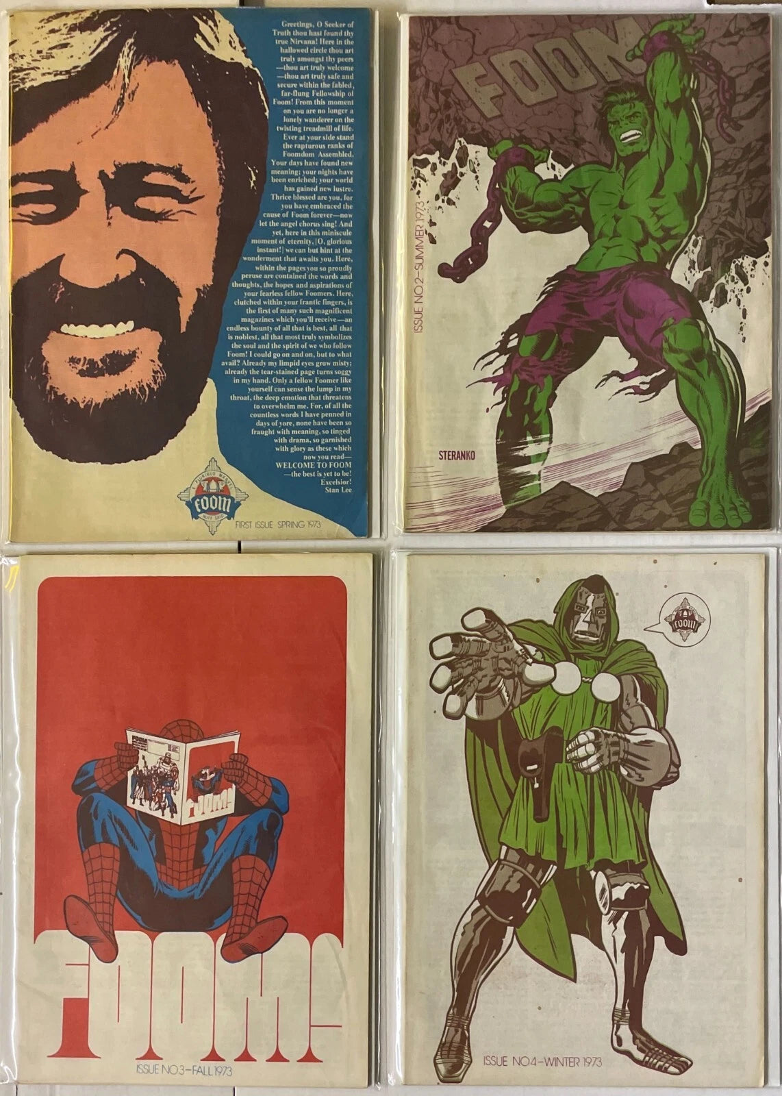FOOM 1-22 MARVEL Magazine Lot of 22 Complete Full Run