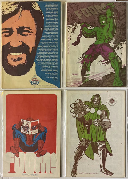 FOOM 1-22 MARVEL Magazine Lot of 22 Complete Full Run