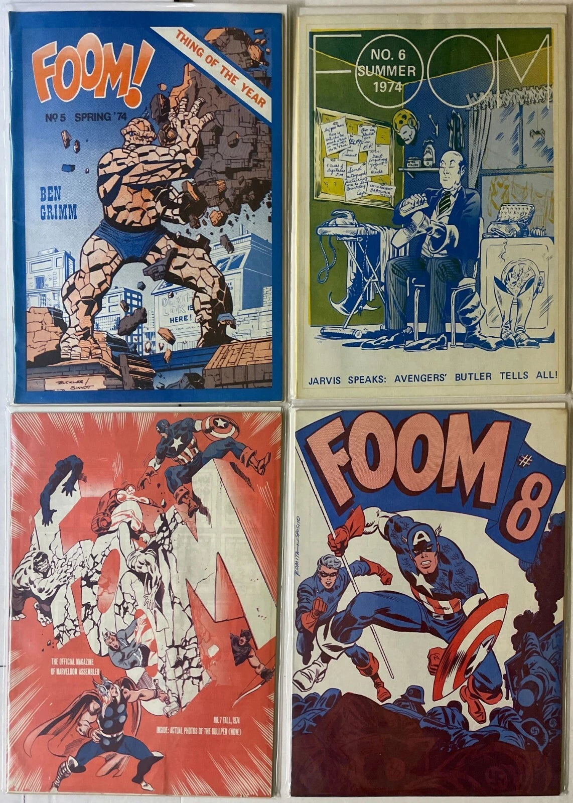 FOOM 1-22 MARVEL Magazine Lot of 22 Complete Full Run