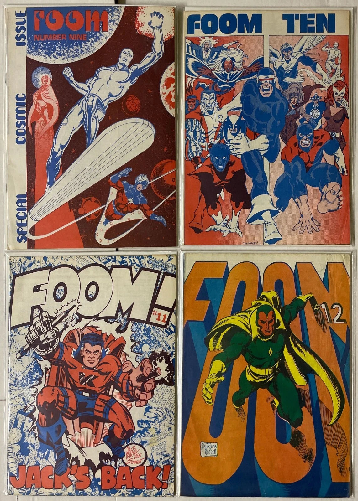 FOOM 1-22 MARVEL Magazine Lot of 22 Complete Full Run