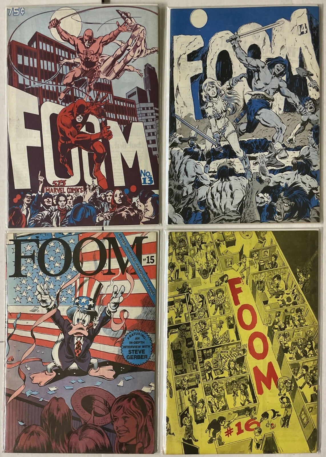FOOM 1-22 MARVEL Magazine Lot of 22 Complete Full Run