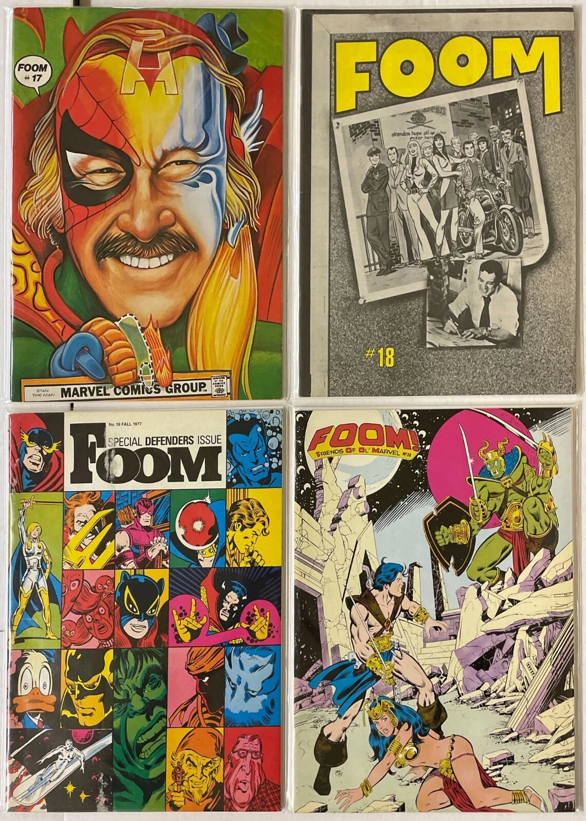 FOOM 1-22 MARVEL Magazine Lot of 22 Complete Full Run