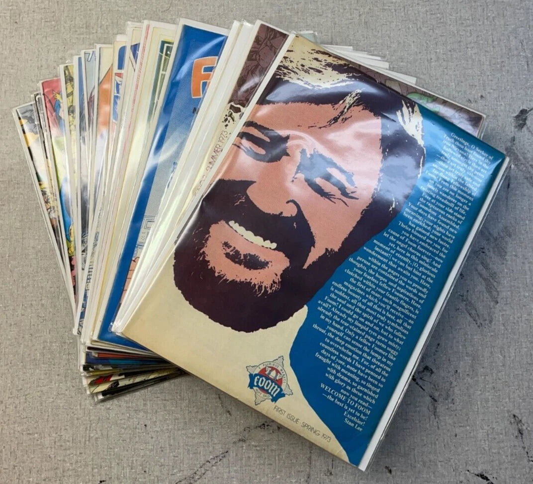 FOOM 1-22 MARVEL Magazine Lot of 22 Complete Full Run