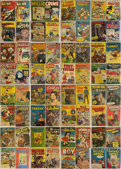 Golden Age Collection Batman 42 Mister Mystery 11 DC MARVEL DELL FAWCETT