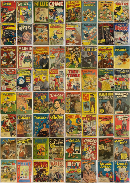 Golden Age Collection Batman 42 Mister Mystery 11 DC MARVEL DELL FAWCETT