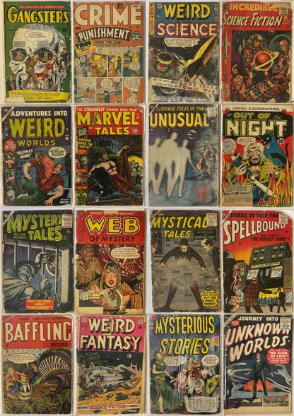 Golden Age Comic Collection Gangsters Can't Win #2 Horror Sci Fi War