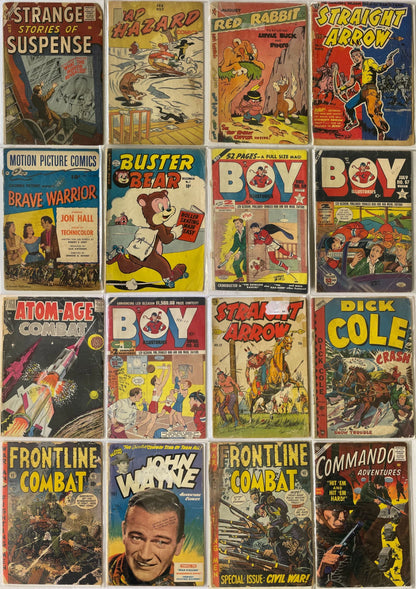 Golden Age Comic Collection Gangsters Can't Win #2 Horror Sci Fi War