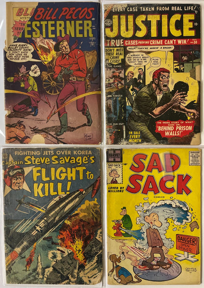 Golden Age Comic Collection Gangsters Can't Win #2 Horror Sci Fi War