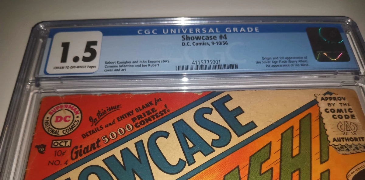 Showcase #4 CGC 1.5 1st Silver Age Flash