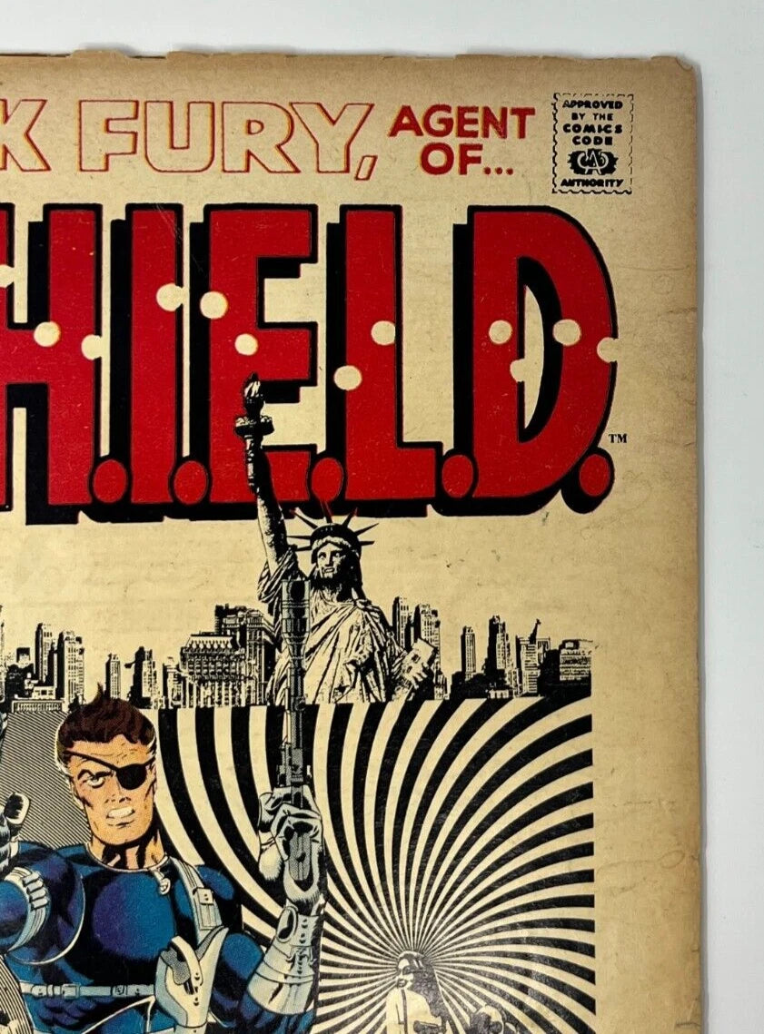 Nick Fury Agent of SHIELD #4 Marvel 1968 Jim Steranko Variant