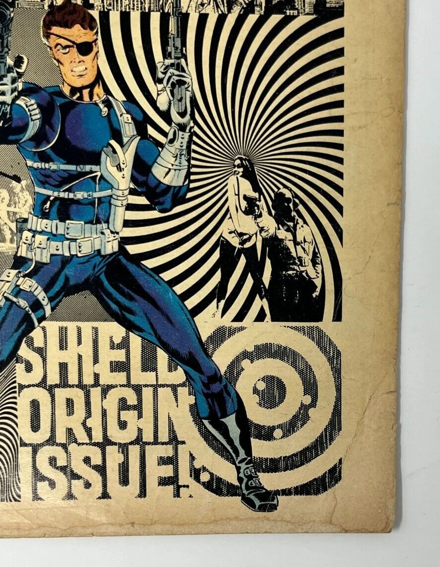 Nick Fury Agent of SHIELD #4 Marvel 1968 Jim Steranko Variant
