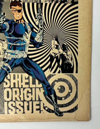Nick Fury Agent of SHIELD #4 Marvel 1968 Jim Steranko Variant