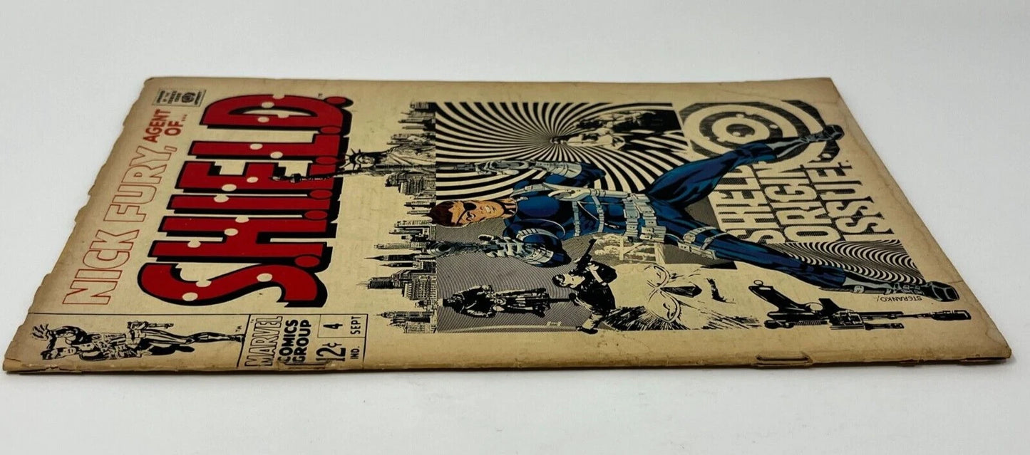 Nick Fury Agent of SHIELD #4 Marvel 1968 Jim Steranko Variant